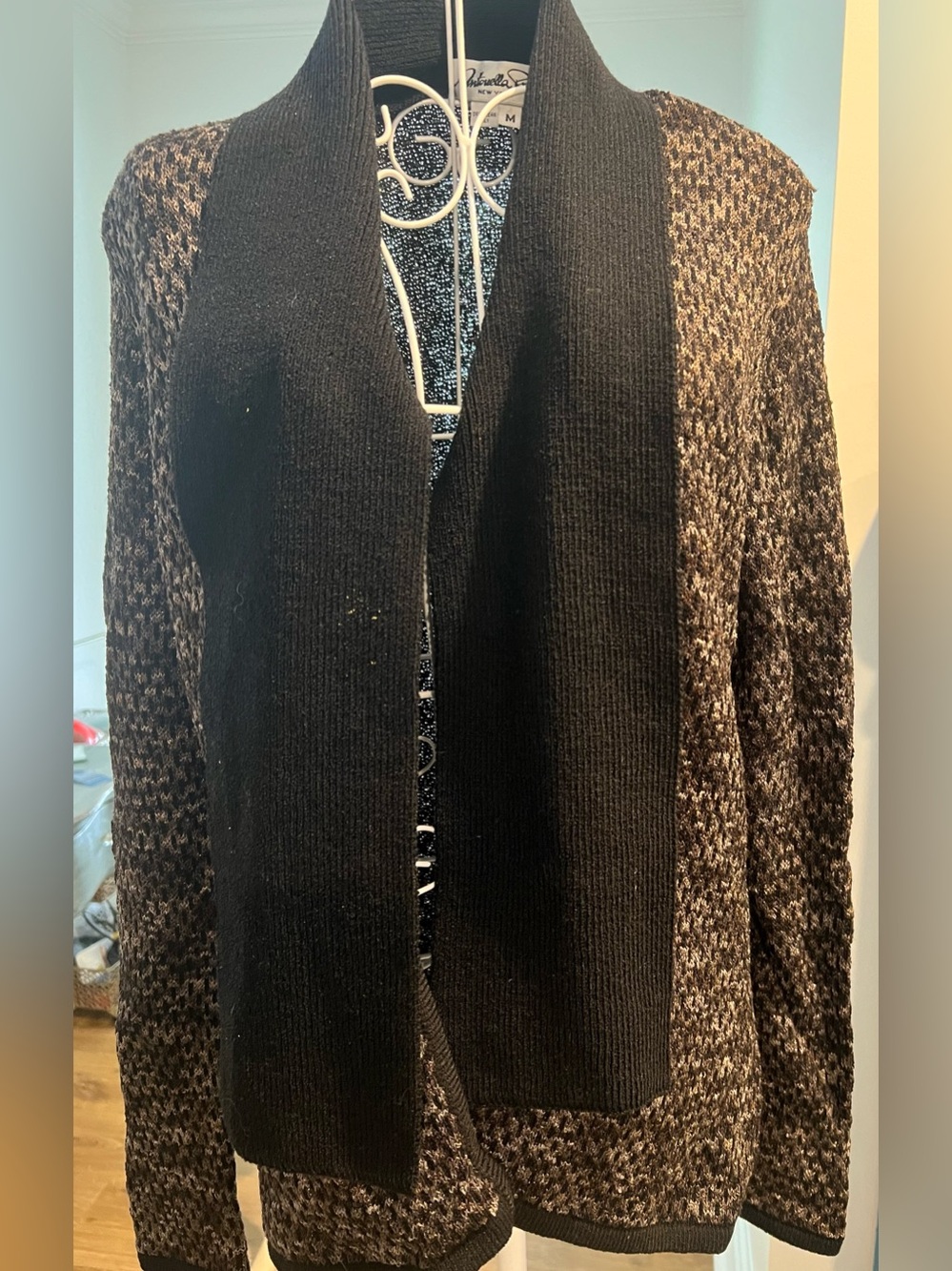 Antonella Preve New York Knit Cardigan Size M